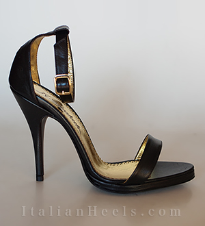 Black Sandals Polissena