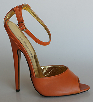 Orange Sandals Ottilia