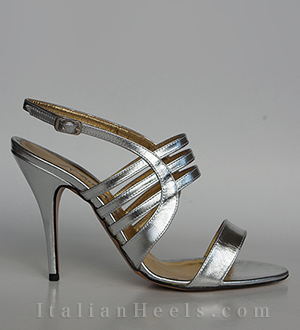 Silver Sandals Gigliola