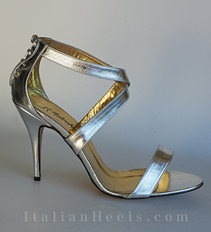 Silver Sandals Porzia