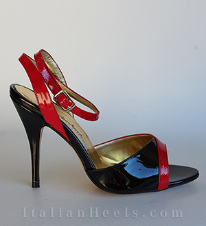 Red/Black Sandals Valeria