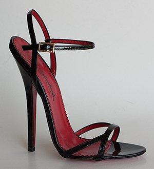 Black Sandals Bisetta