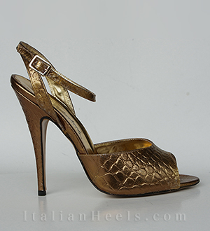 Gold Sandals Leontina
