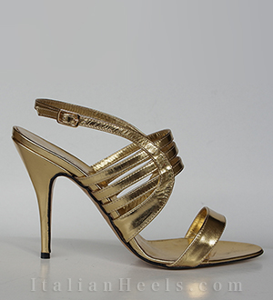 Gold Sandaletten Gigliola