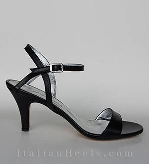 Sandalias negra Licia