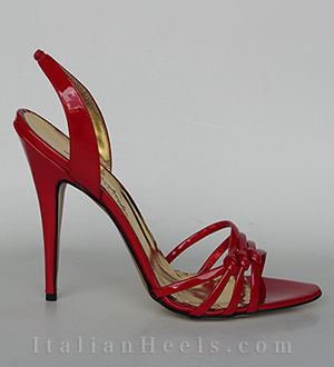 Red Sandals Letizia