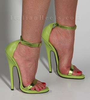 Green Sandals Polissena