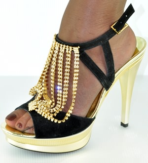 Black Sandals Clara