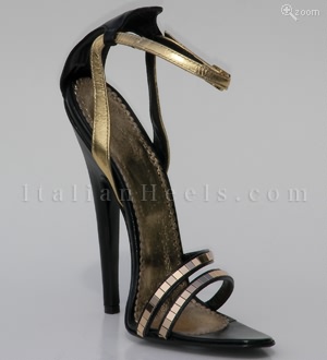 Black Gold Sandals Marissa