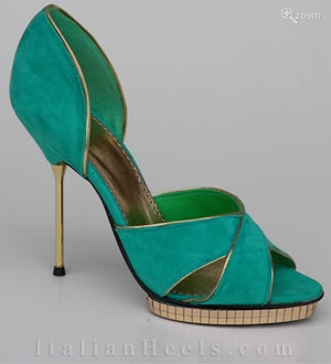 Emerald Sandals Liviana