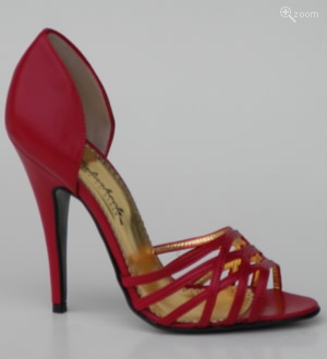 Red Sandals Clodia