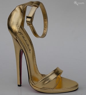 Gold Sandals Polissena