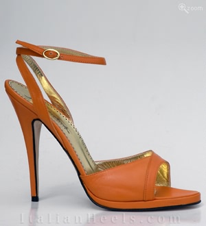 Orange Sandals Valeria