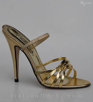 Sandalias oro Letizia