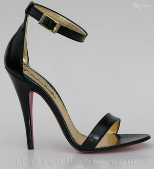 Black Sandals Polissena