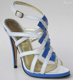 White Light Blue Sandals Svetla