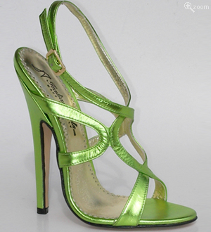 Lime Sandals Proserpina