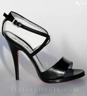 Black Sandals Ametista