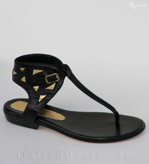 Black Gold Sandals Fidelia