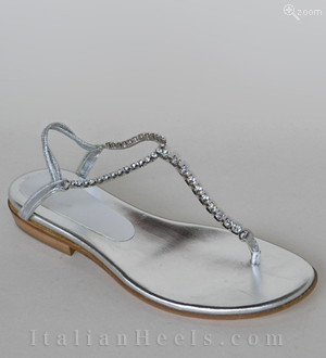 Silver Sandals Fidelia