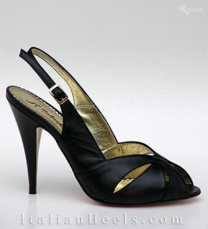 Sandalias negra Ivetta