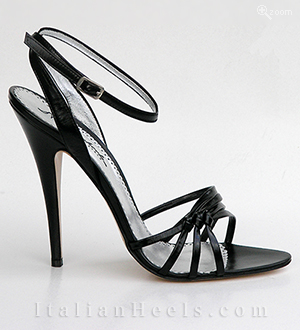 Sandalias negra Laura