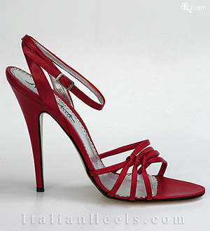 Red Sandals Laura