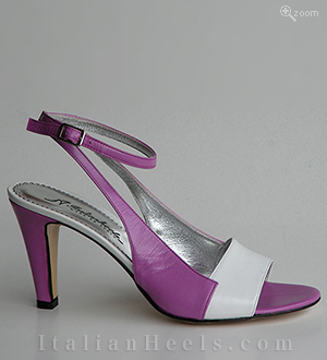 White Violet Sandals Sinilla