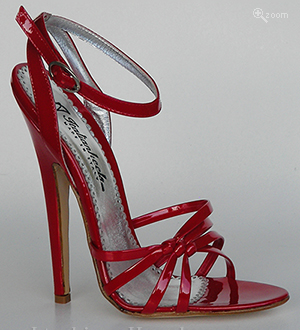 Red Sandals Laura