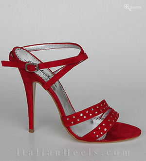 Red Sandals Rita