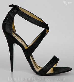 BlackGlitter Sandals Porzia