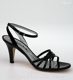 Sandalias negra Laura