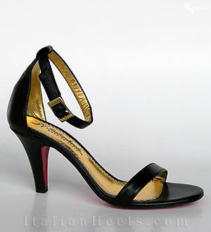 Black Sandals Polissena