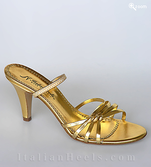 Gold Sandaletten Letizia
