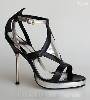 Sandalias Negra Lucetta