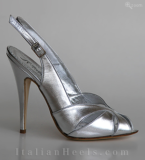 Silver Sandals Pelagia