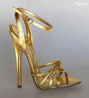 Sandalias oro Laura