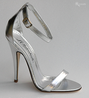 Silver Sandals Polissena