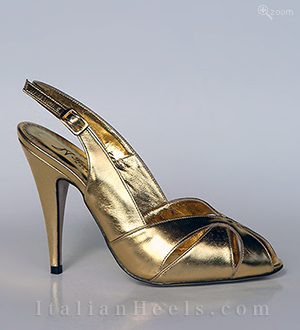 Gold Sandals Pelagia