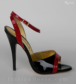 Red/Black Sandals Valeria