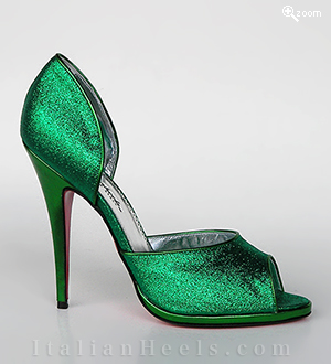Green Sandals Manuelina