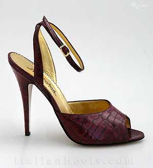 Red Sandals Leontina