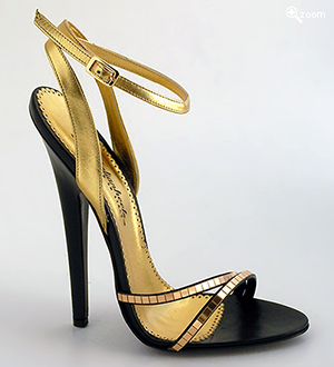 Black Gold Sandals Marissa