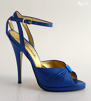 blaues Sandaletten Carmelina