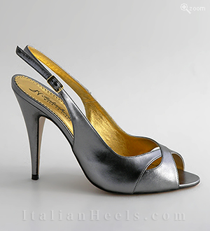 Silver Sandals Loana