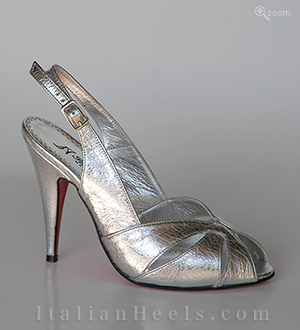 Silver Sandals Pelagia