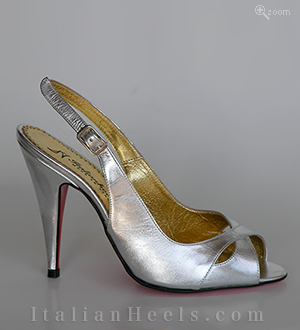 Silver Sandals Loana