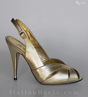 Gold Sandals Pelagia