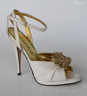 Champagne Sandals Carmelina