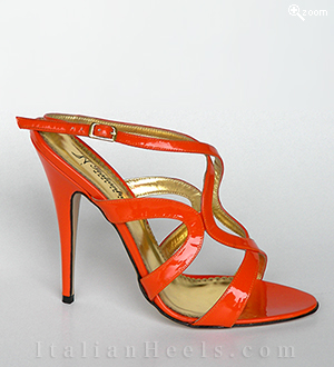 Orange Sandals Proserpina